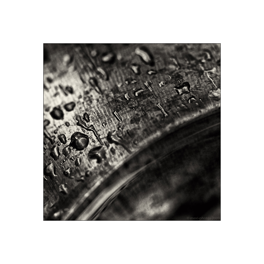 Raindrops ...