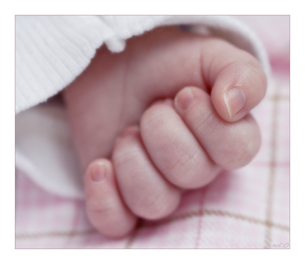eine kleine Hand ...