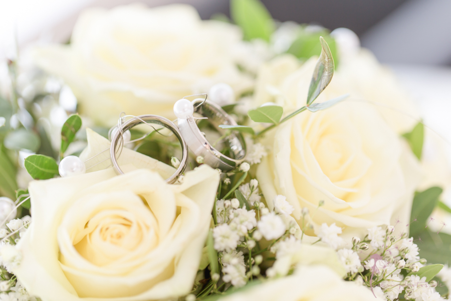 Wedding Bouquet with Rings